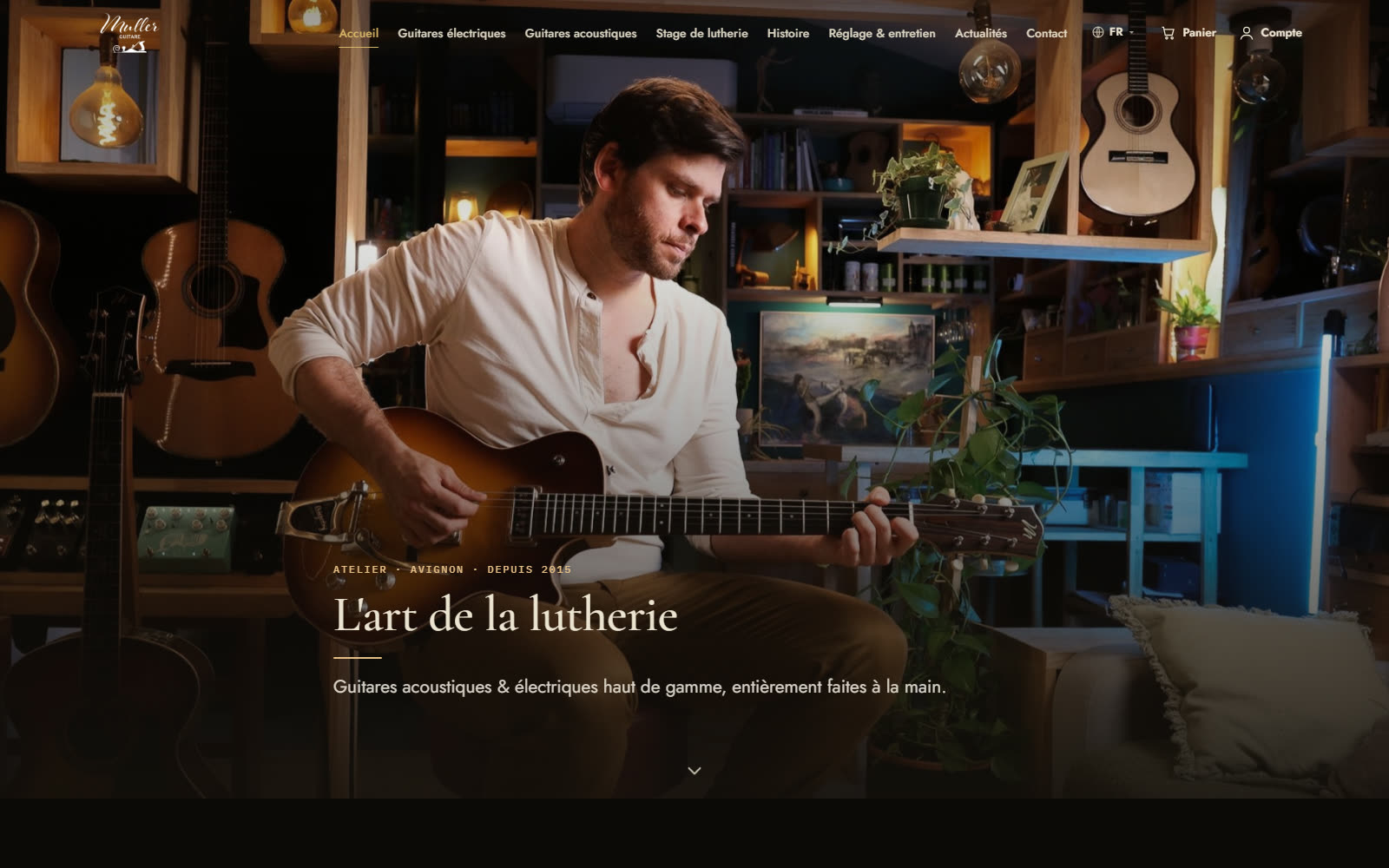 Muller Guitare, Luthier à Avignon